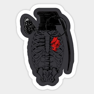 Love Grenade Sticker